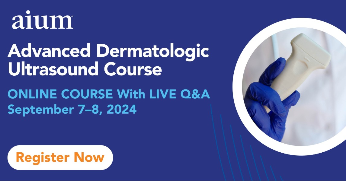 Advanced Dermatologic Ultrasound Course